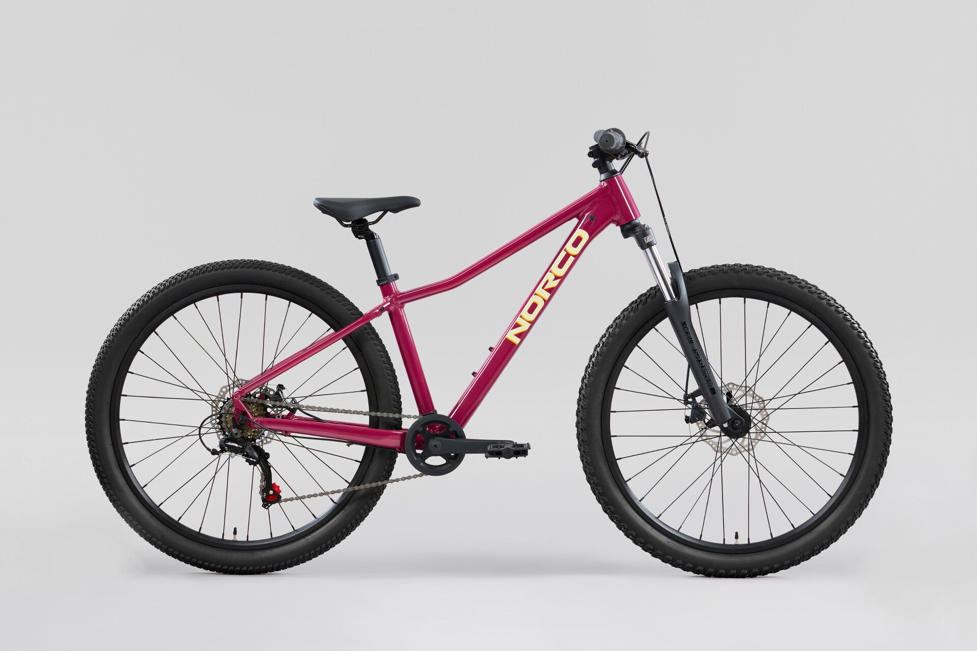 Norco Storm 26 Berry Magenta - side view