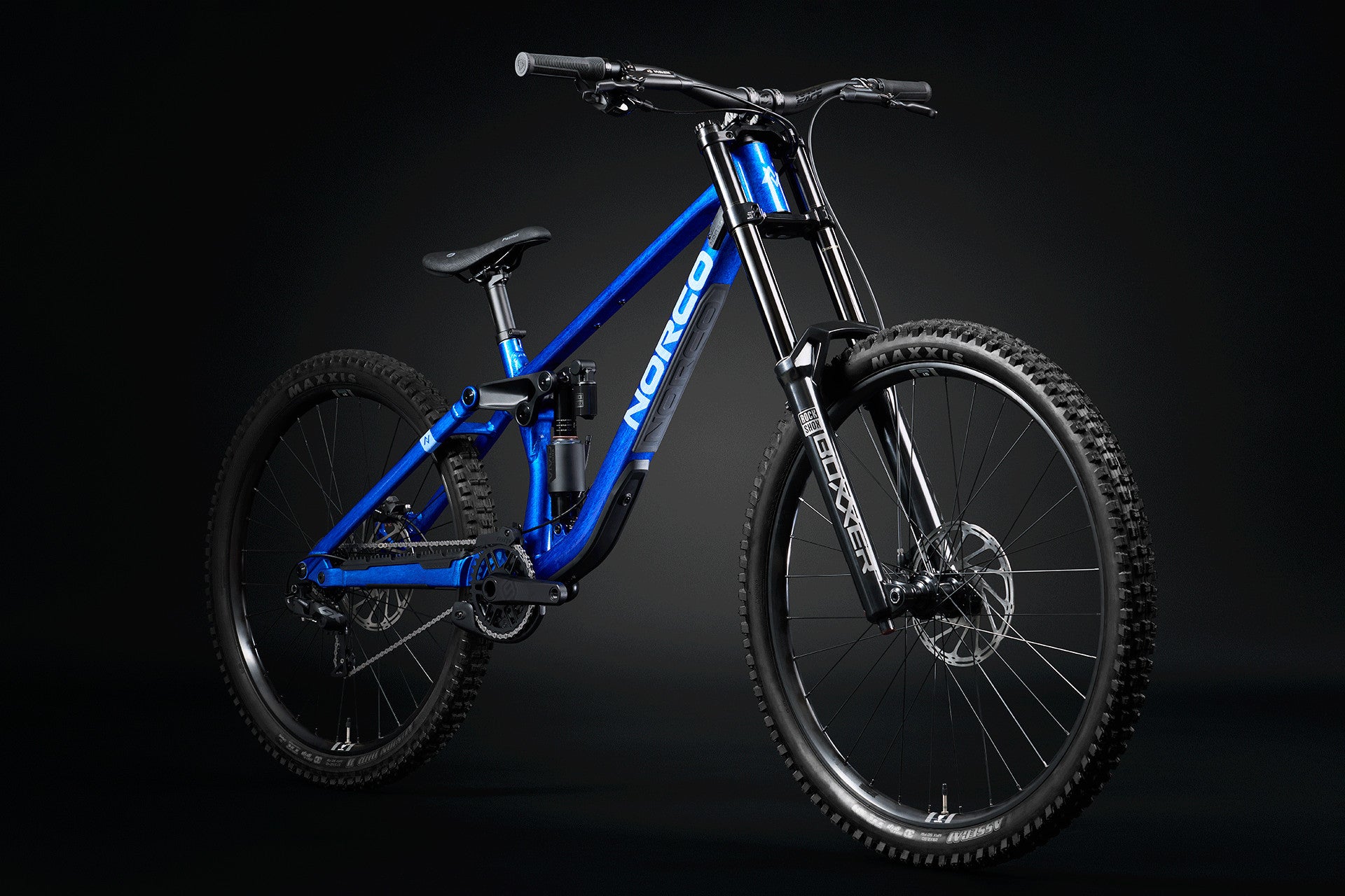 Norco Torrent DH A1 Floating Blue - quarter view