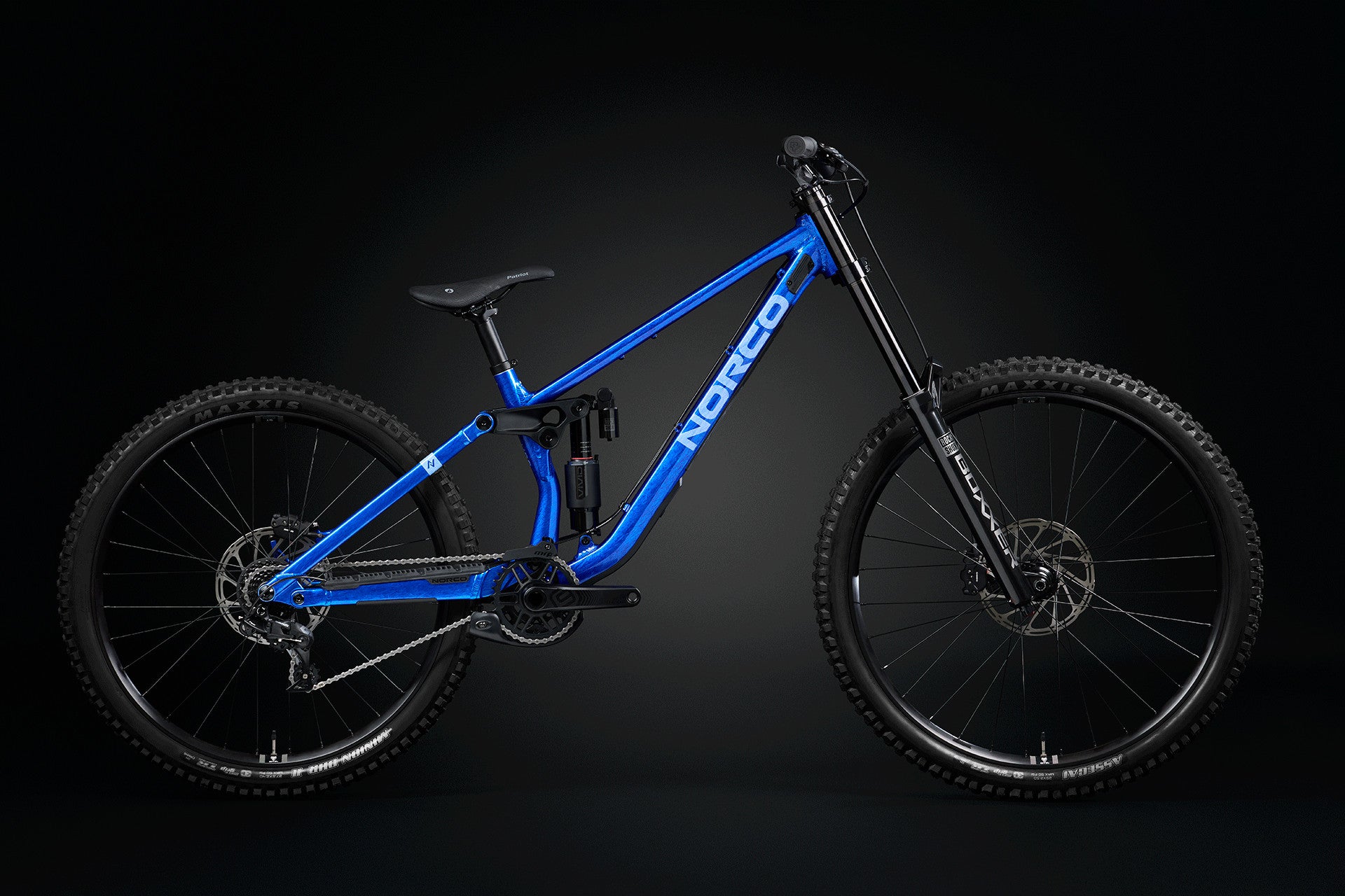Norco Torrent DH A1 Floating Blue - side view