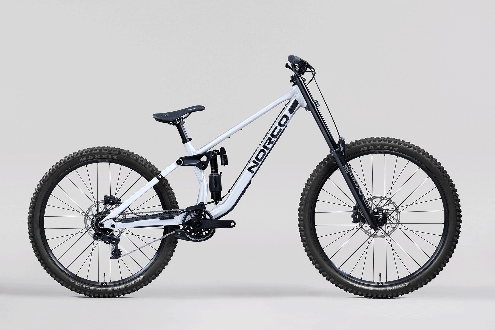 Norco Torrent DH A1 Raw Alloy - side view