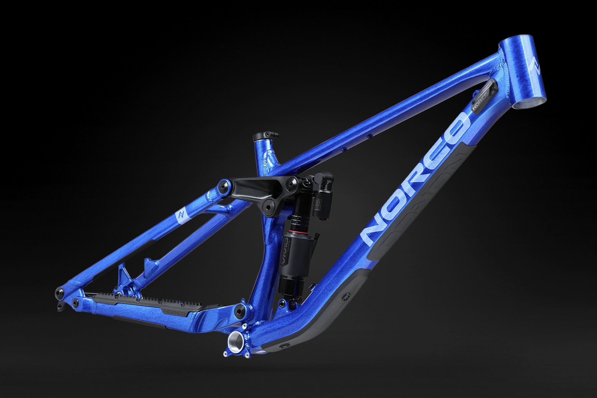 Norco Torrent DH Framekit Floating Blue - quarter view