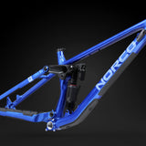 Norco Torrent DH Framekit Floating Blue - quarter view