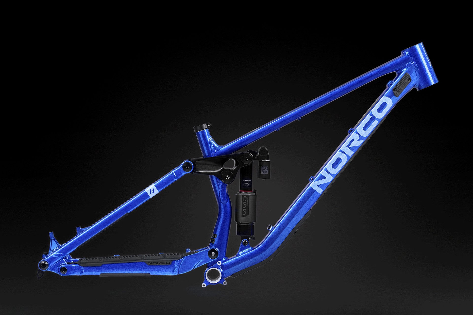 Norco Torrent DH Framekit Floating Blue - side view