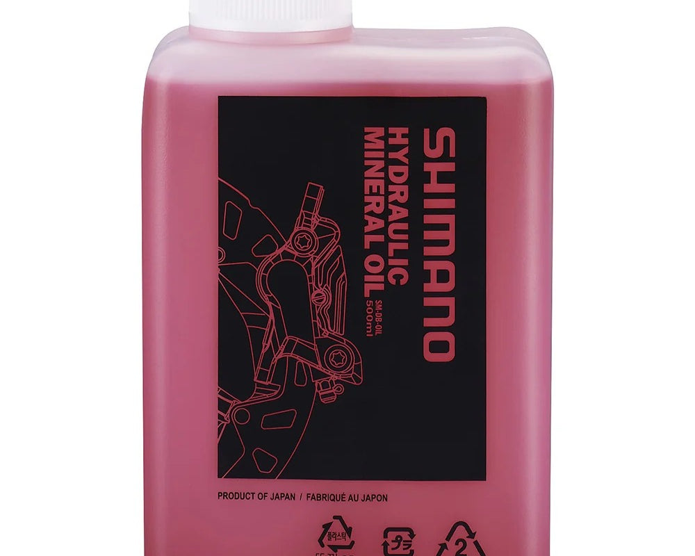 Shimano mineral oil for hydraulic disc brakes, 500ml bottle
