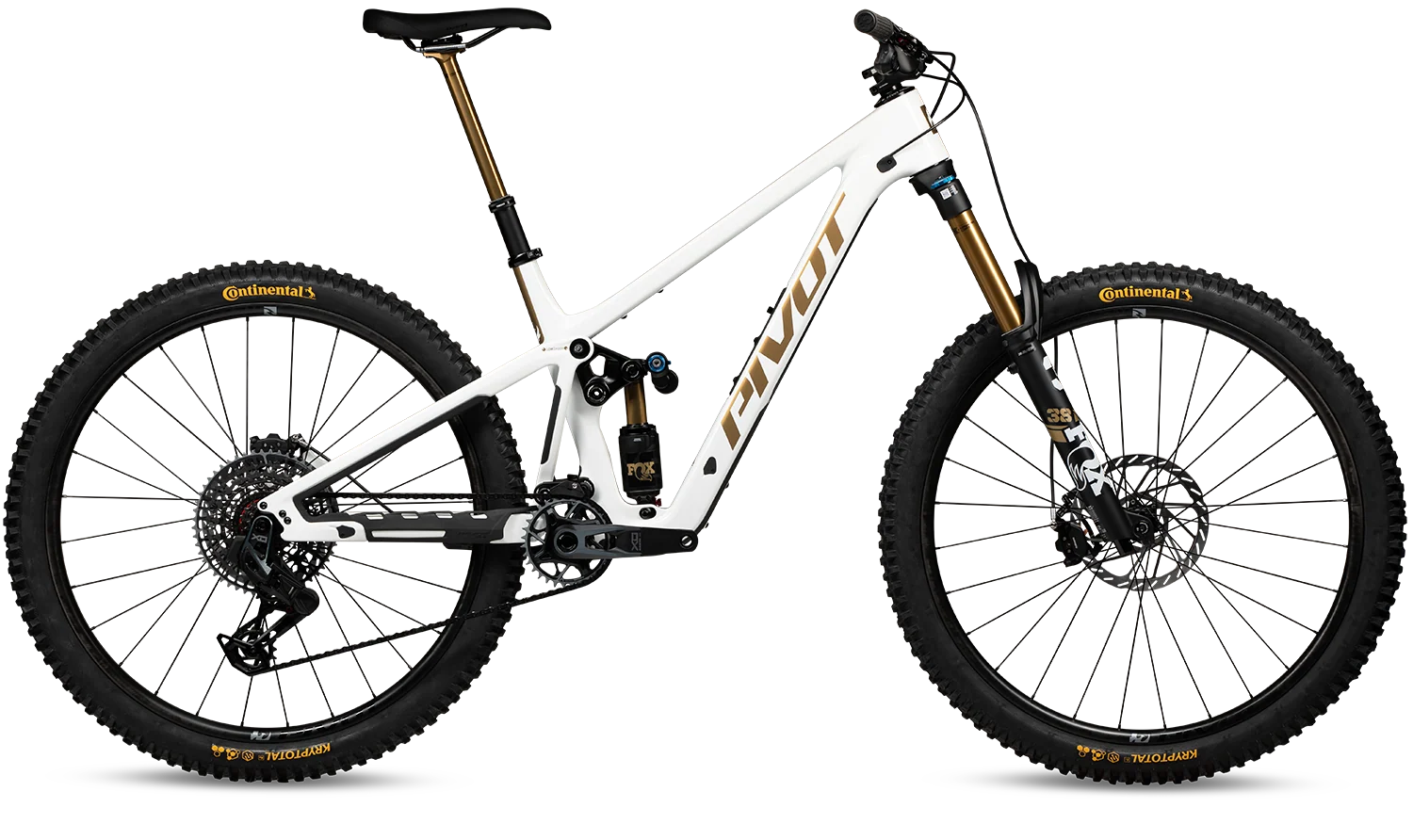 Pivot Firebird Pro X0 in White Gold