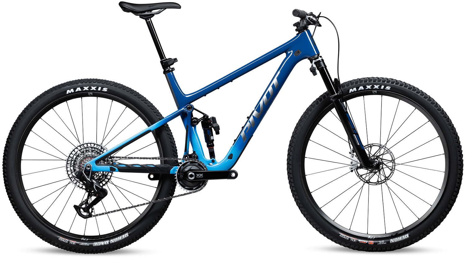 Pivot Mach 4 SL Team XX Flight Attendant in Blue Stellar Fade
