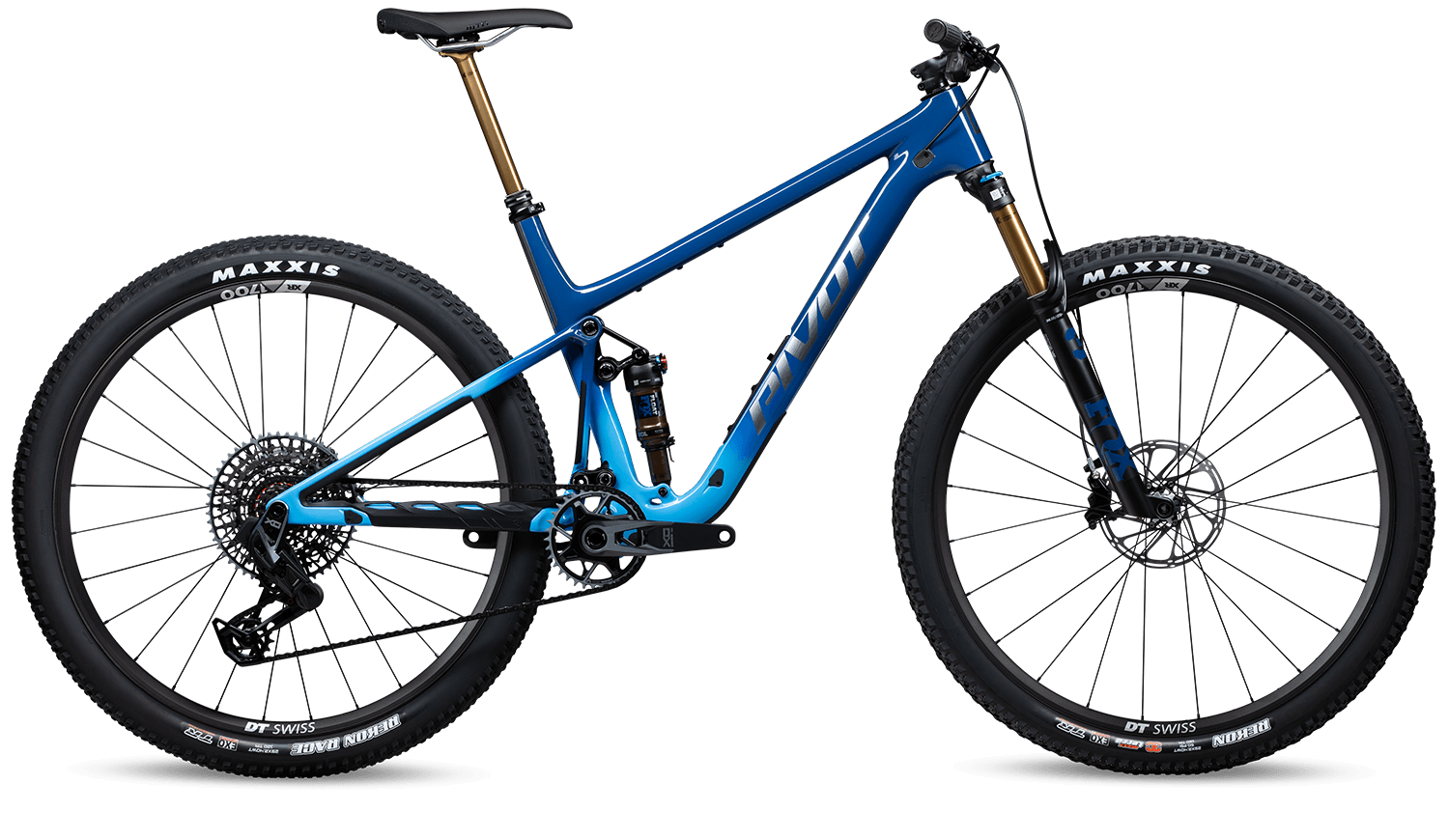 Pivot Mach 4 SL Pro X0 in Blue Stellar Fade