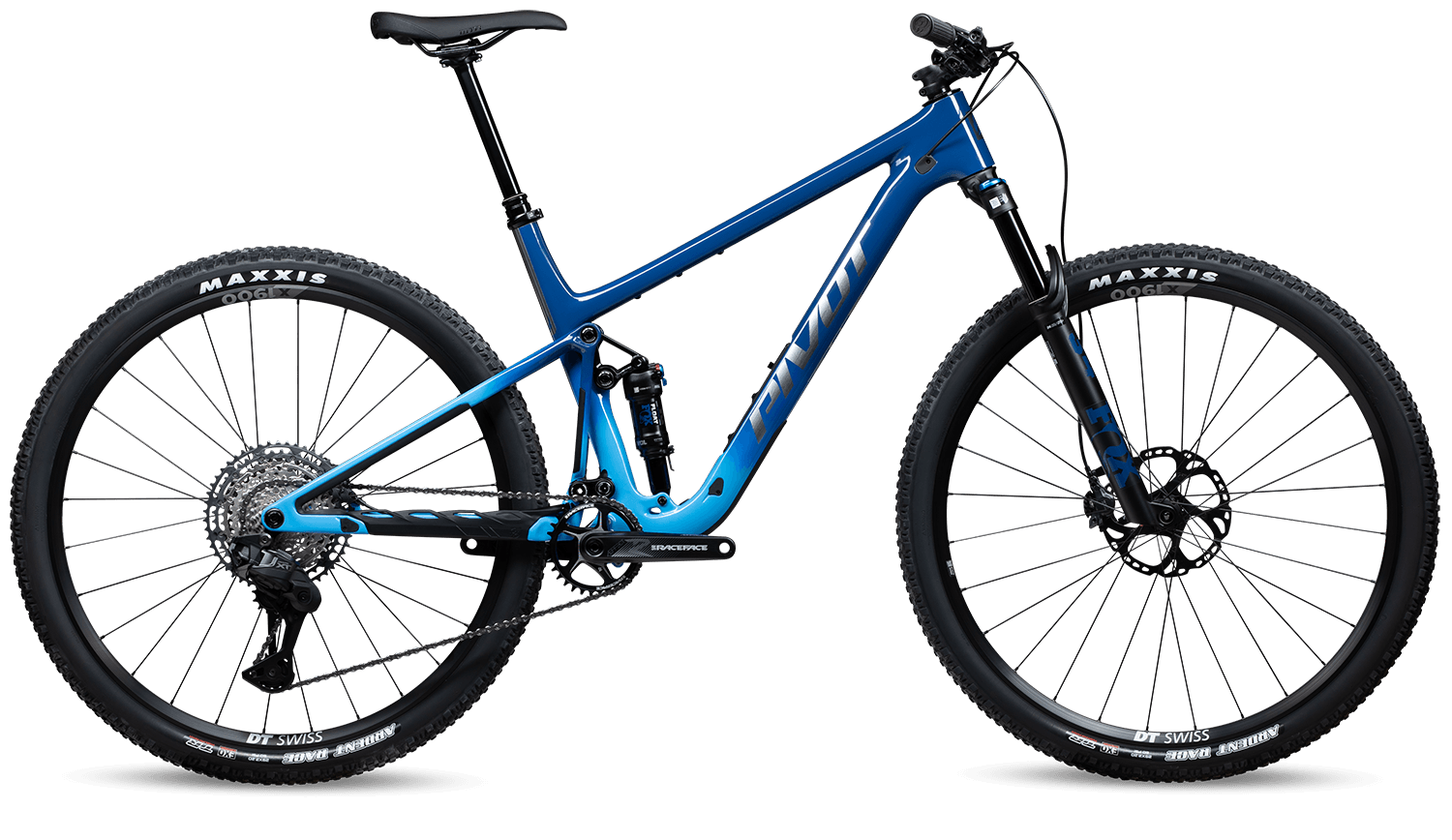 Pivot Mach 4 SL Expert XT Di2 in Blue Stellar Fade