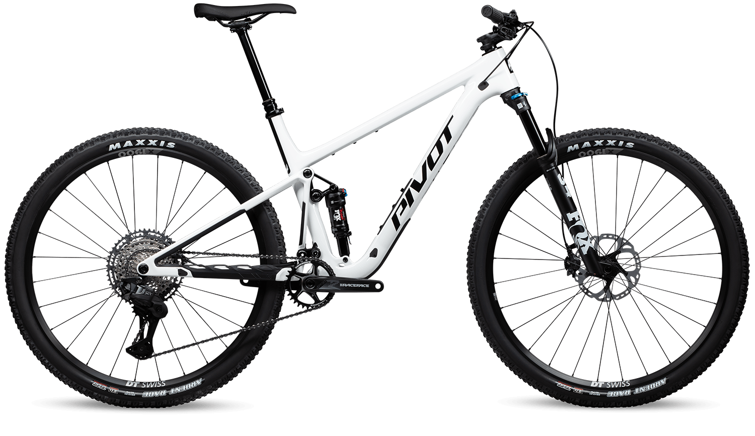 Pivot Mach 4 SL Expert XT Di2 in White Avalanche