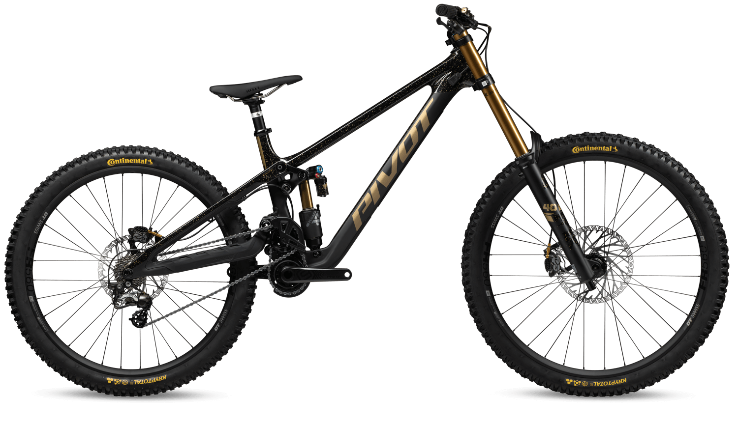 Pivot Phoenix Pro Saint in Black Gold
