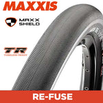 Maxxis Re-Fuse Tyre - 700X32C - MaxxShield / TR - Carbon Fiber 60 TPI at Spoke N Trail