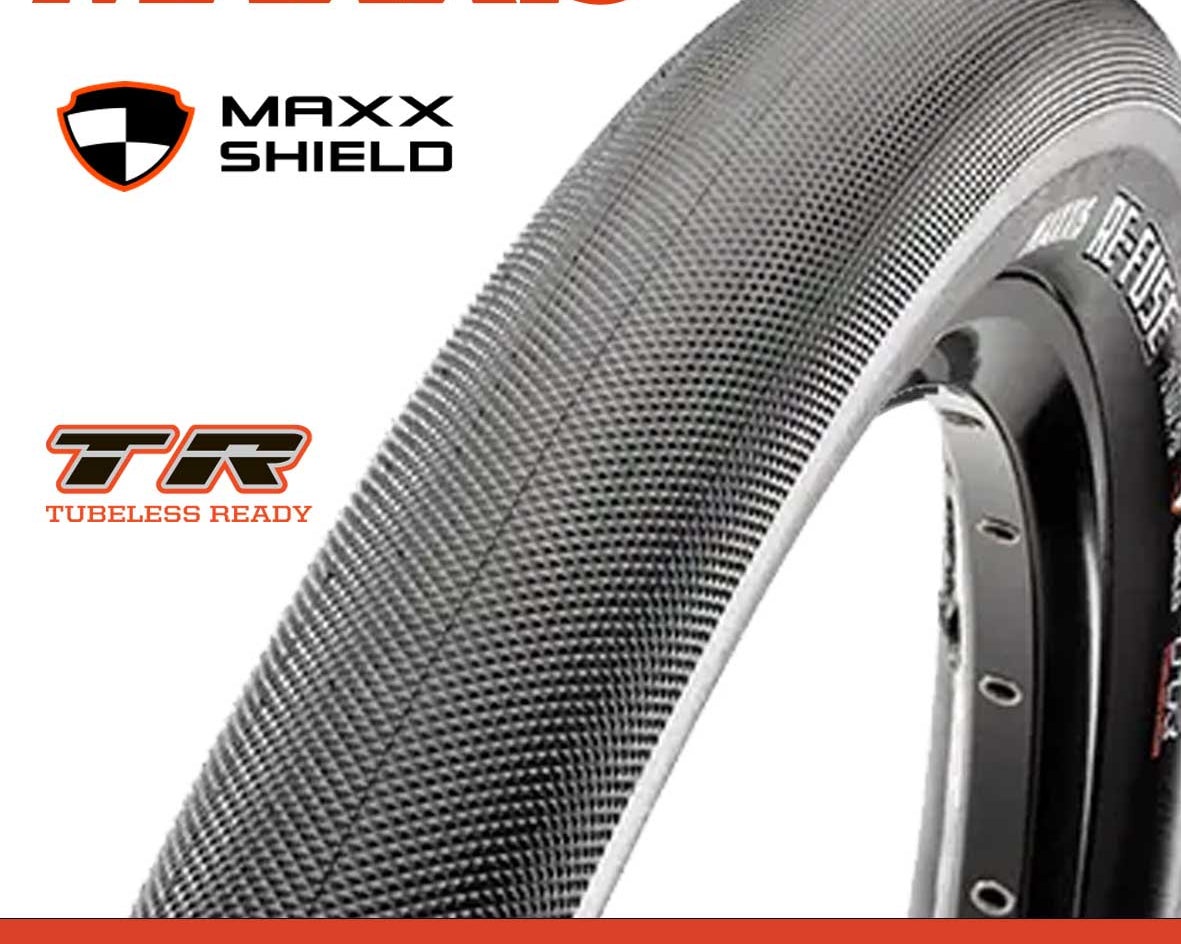 Maxxis Re-Fuse Tyre - 700X32C - MaxxShield / TR - Carbon Fiber 60 TPI at Spoke N Trail
