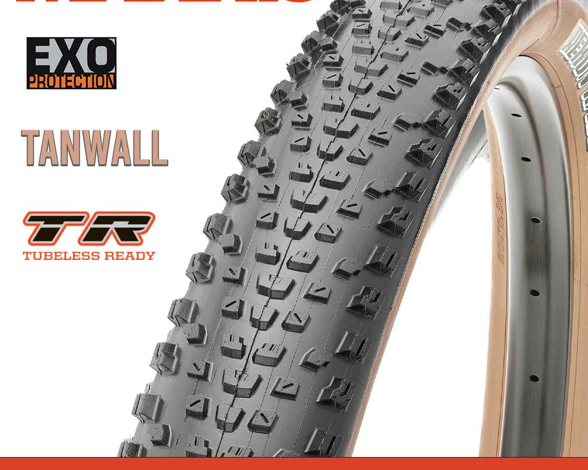 Maxxis Rekon Race Tyre - 29X2.35 - EXO / TR / Tanwall - Foldable 60 TPI E25 at Spoke N Trail