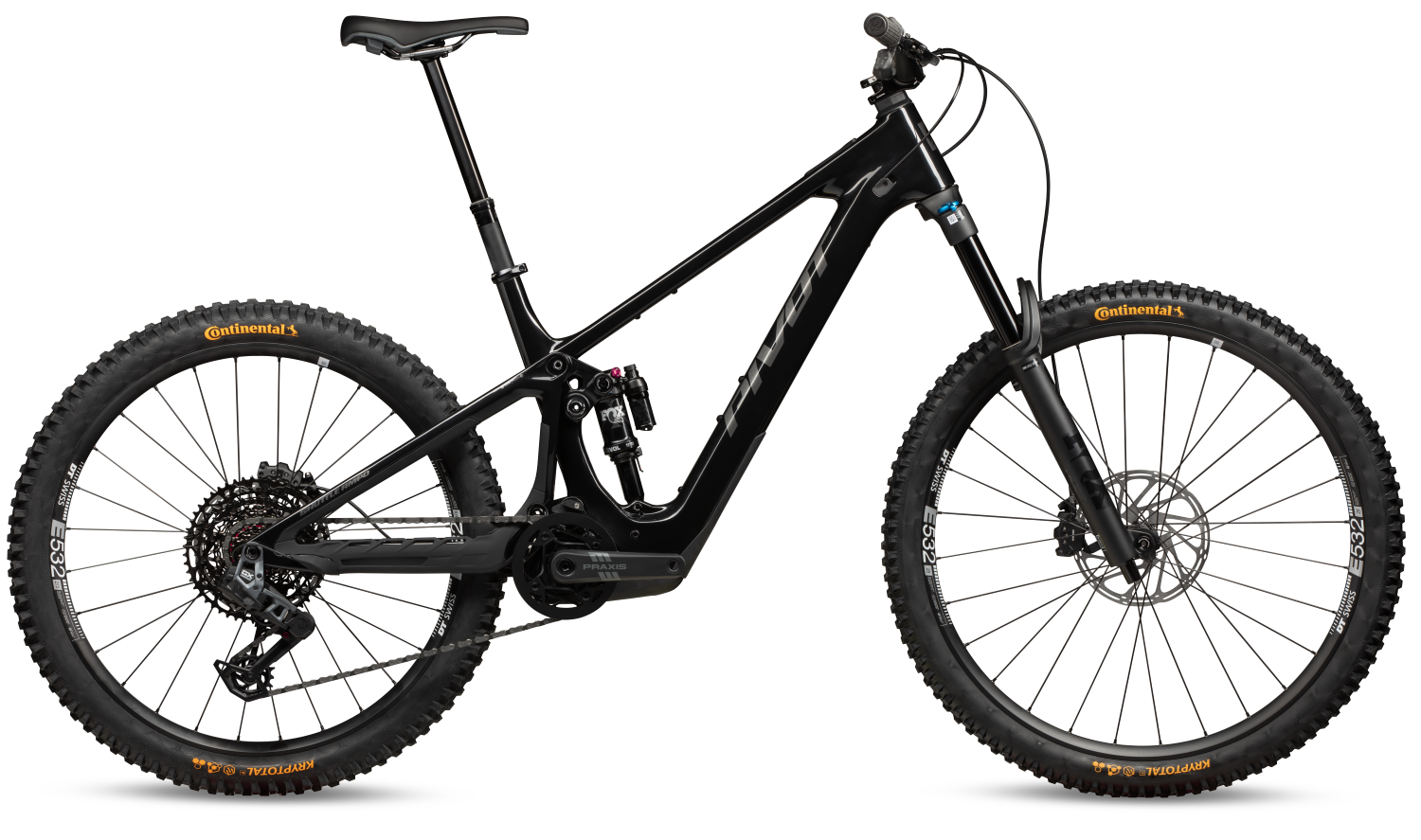 Pivot Shuttle AMP'd Ride GX in Black Metallic Stone