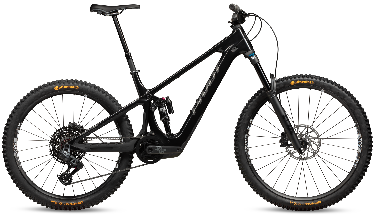 Pivot Shuttle AMP'd Ride GX in Black Metallic Stone