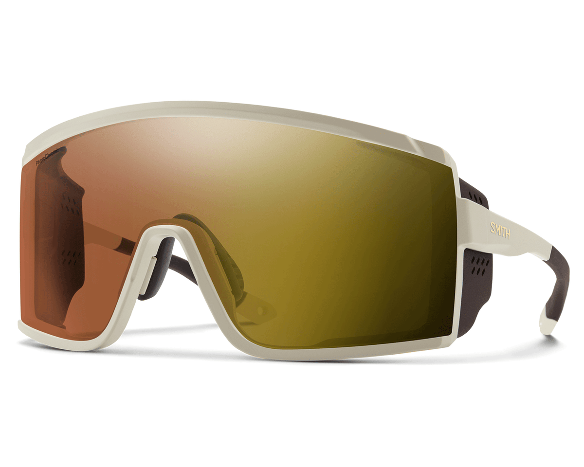 Smith Pursuit in Matte Bone / ChromaPop Glacier Photochromic Copper Gold