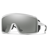 Smith Pursuit in White / ChromaPop Platinum Mirror