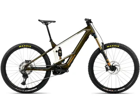 Orbea Wild Mullet M-TEAM - Caramel Carbon View (Gloss) - Cream White (Matt)