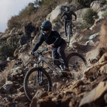 Amflow PX Carbon riders on rocky trail