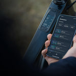 Amflow PL Carbon ride data and app screen