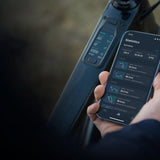 Amflow PL Carbon Pro ride data and app screen